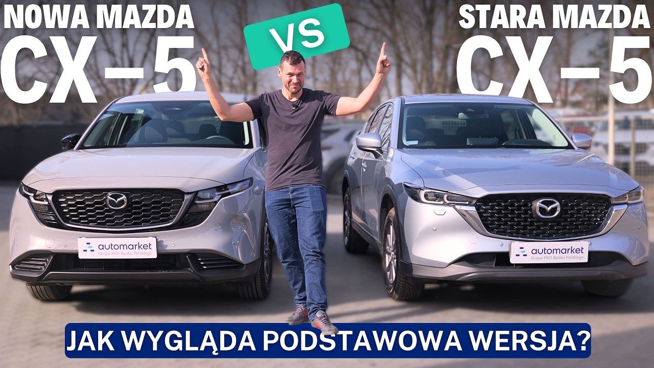 Nowa Mazda CX-5 2026 vs stara - jak wygląda wersja za 139 900 zł?