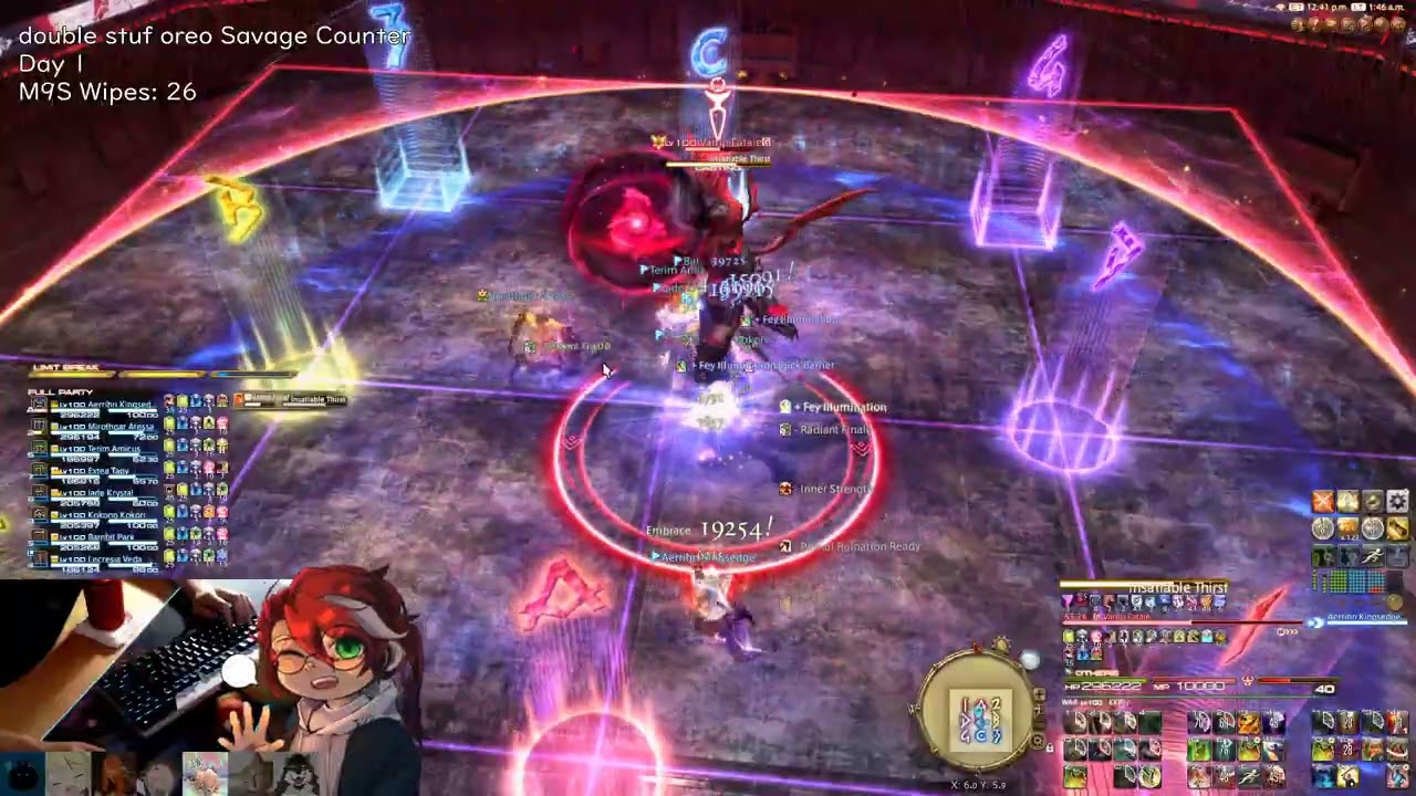 M9S first clear (WAR) with double stuf oreo