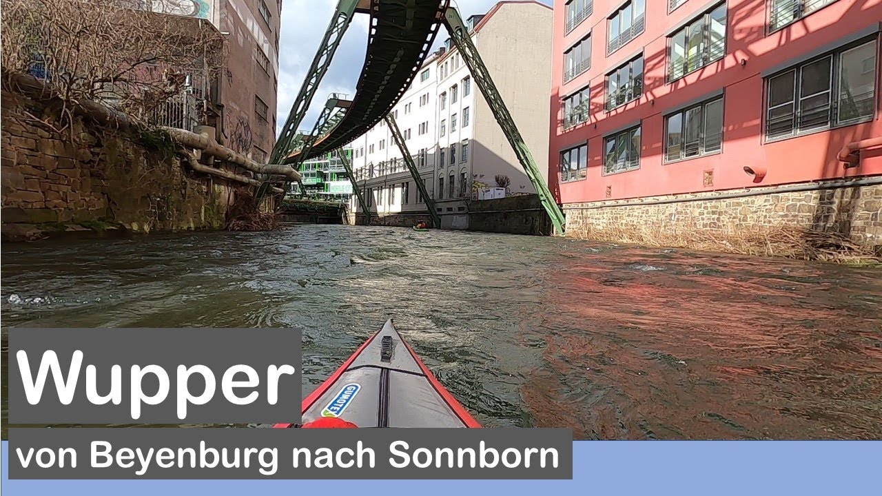 Auf wilden Wassern durch die Großstadt: Wupper von Beyenburg bis Wuppertal-Sonnborn (Gumotex Swing)