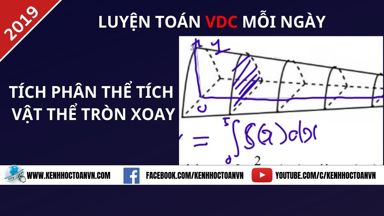 VDC Tính Thể Tích Vật Thể Sử Dụng Tích Phân Hình Học (C.44&C.45 chuyên Lê Quý Đôn)