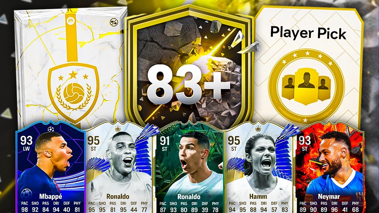 40x 83+ PLAYER PICKS & ICON PACKS! 😲 FC 24 Ultimate Team