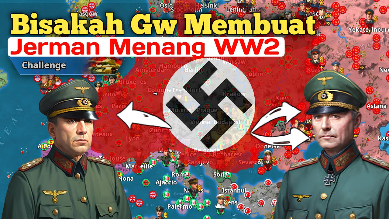 TUTORIAL MENANG JERMAN 1943 CHALLENGE WORLD CONQUEROR 4