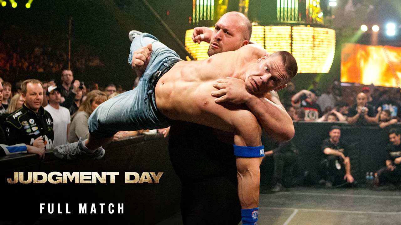 ПОЛНЫЙ МАТЧ: Джон Сина против Биг Шоу: WWE Judgment Day 2009