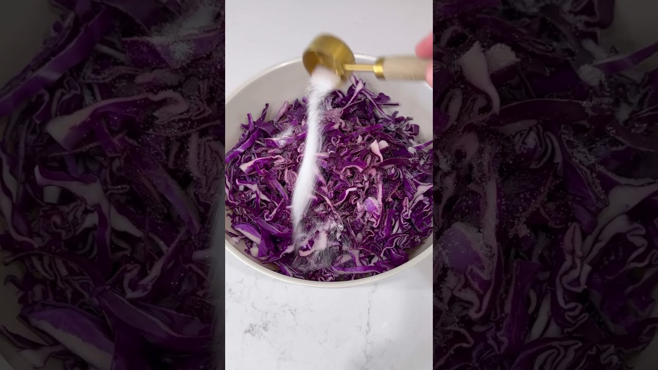 Салат из красной капусты