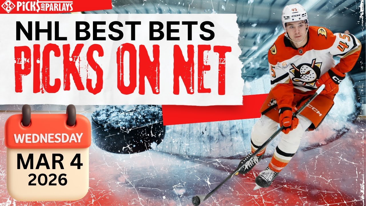 Picks On Net | NHL Picks and Stats | Best NHL Picks for Wednesday Mar 4, 2026