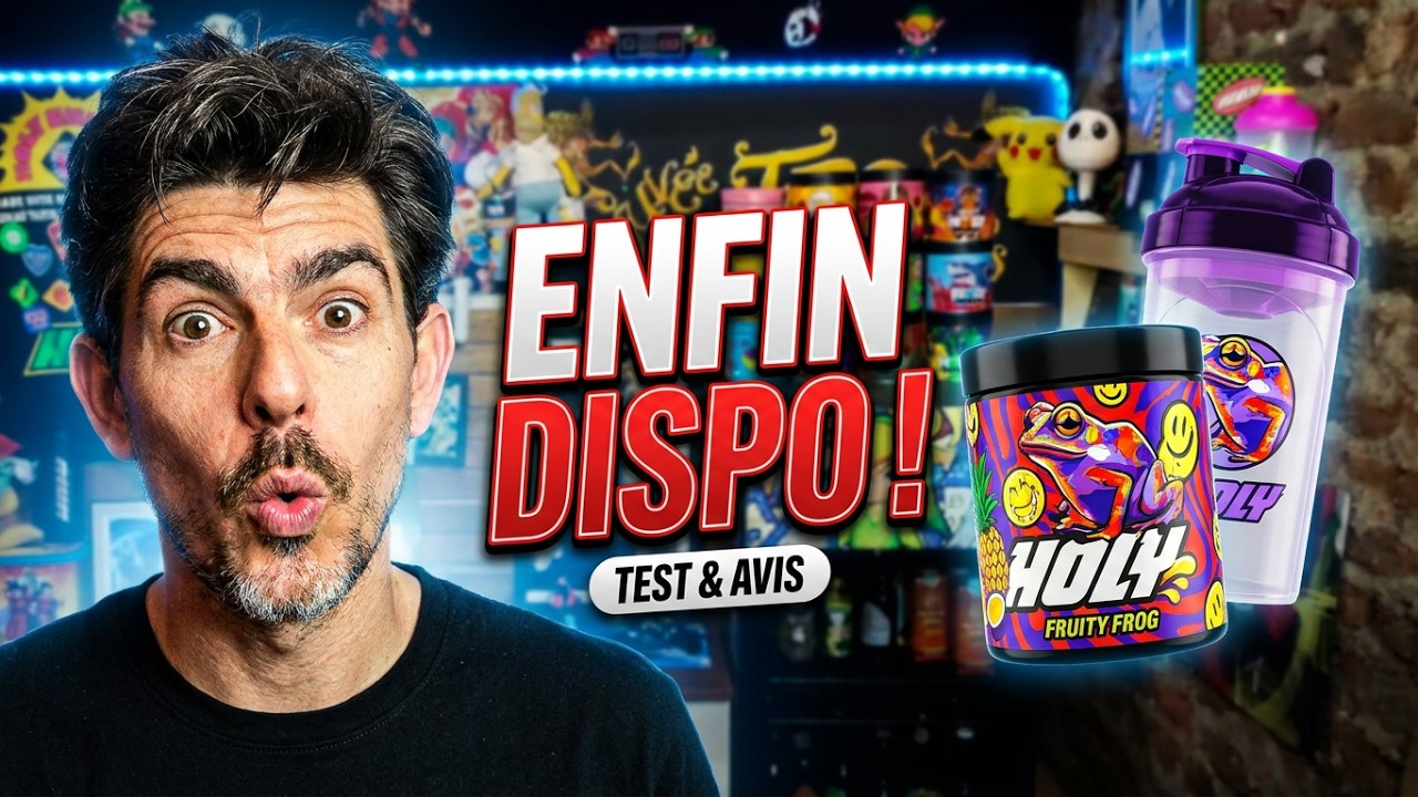 Venez découvrir le nouveau Fruity Frog de chez Holy Energy 🐸