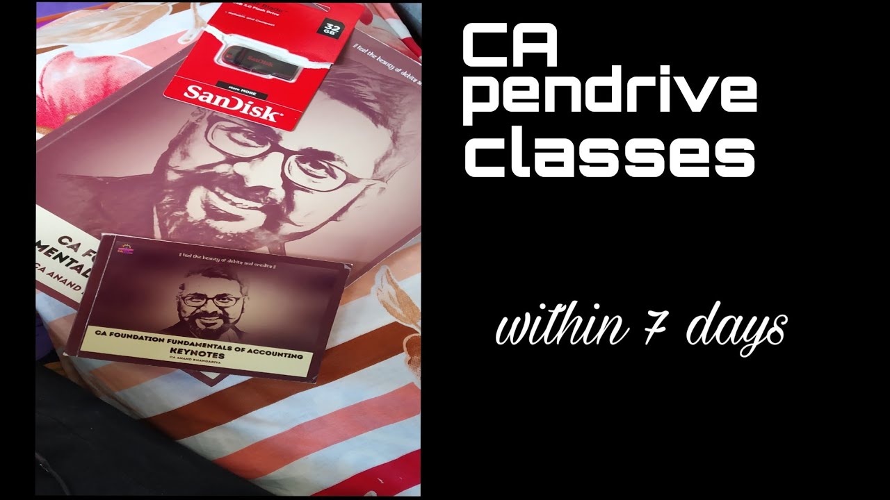 UNBOXING CA PENDRIVE CLASSES..💻💻