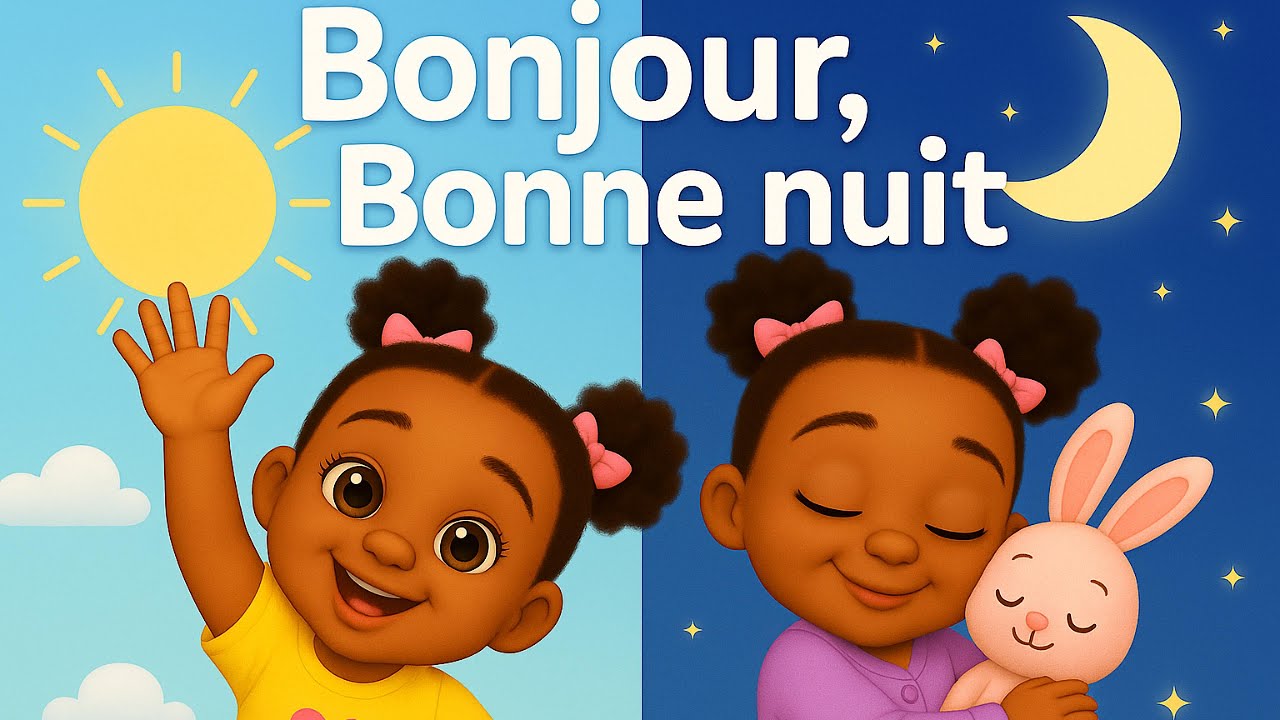 Bonjour, Bonne Nuit | Chanson éducative pour enfants | L'ile des Petits TV