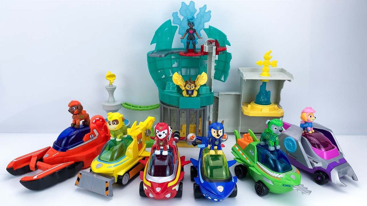 Paw Patrol Toys Unboxing ASMR | Paw Patrol Island Base And Water Rescue Fleet🐾