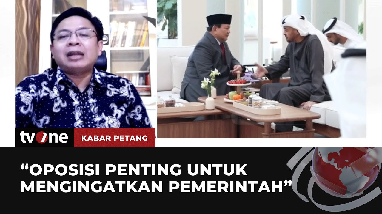 Bagaimana Oposisi di Mata Prabowo Subianto? Ini Penjelasan Burhanuddin | Kabar Petang tvOne