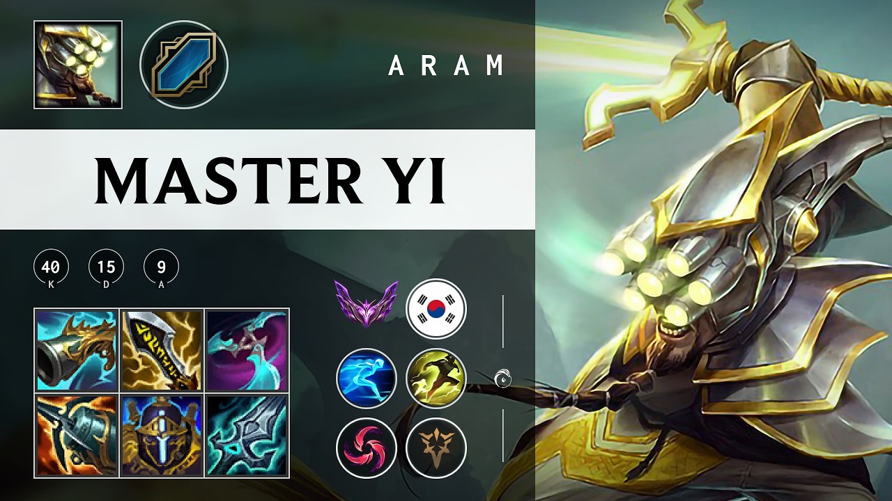 Master Yi ARAM - KR Master Patch 26.04
