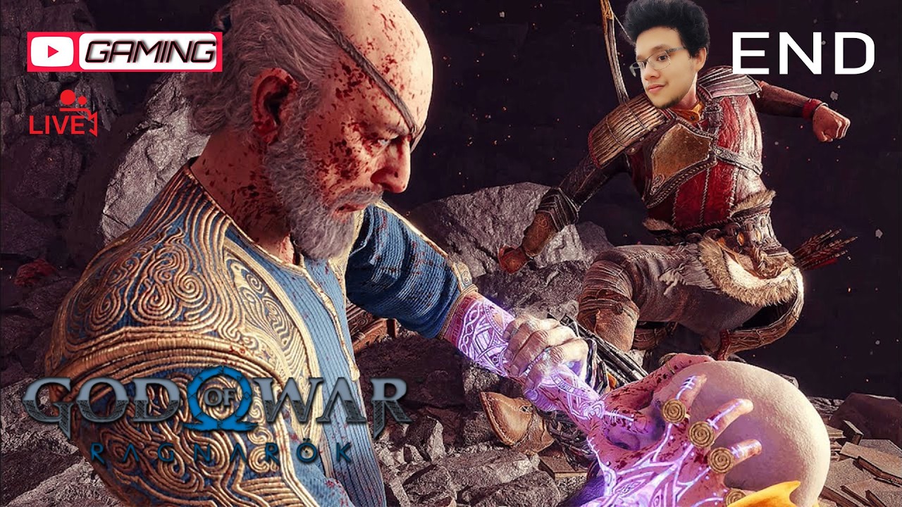 🔴 Oshi & Atreus VS Odin Untuk Menghentikan Peperangan  [ God of War Ragnarök ] [Malaysia] Part End