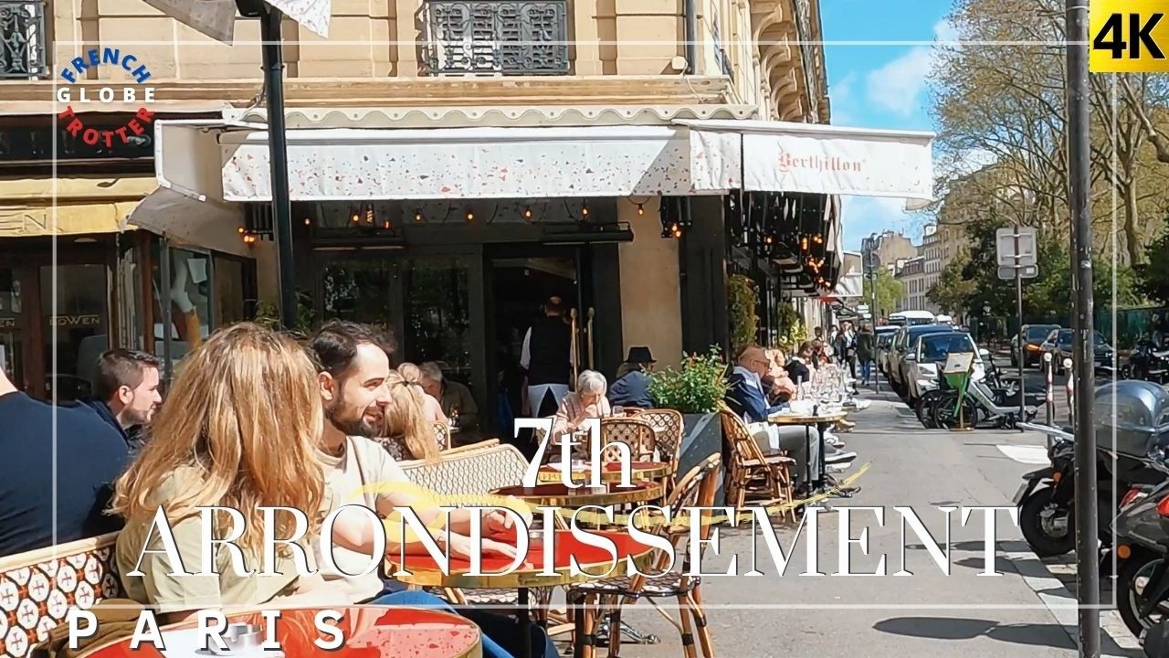 7th Arrondissement Rich Parisian District Walking tour 4K 🇫🇷Rue du Bac➜ Beaupassage ➜Le Bon Marché