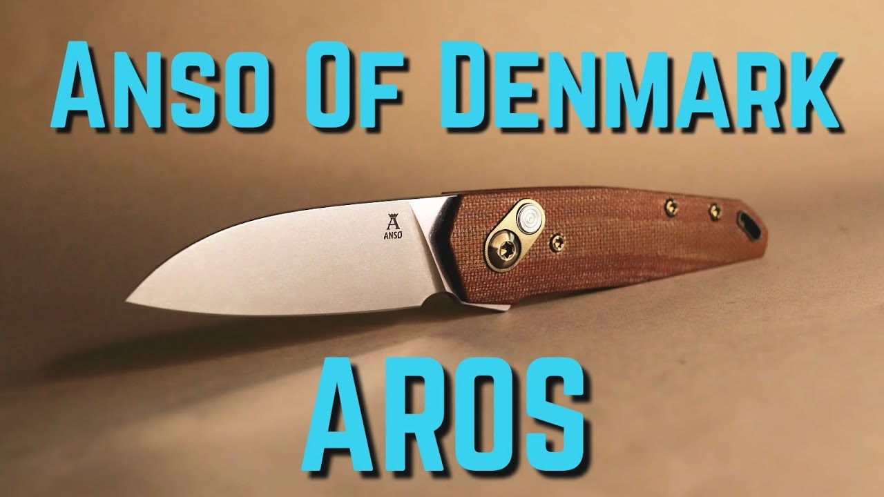 Checking Out The AROS Pocket Knife!!! #edc #anso #denmark