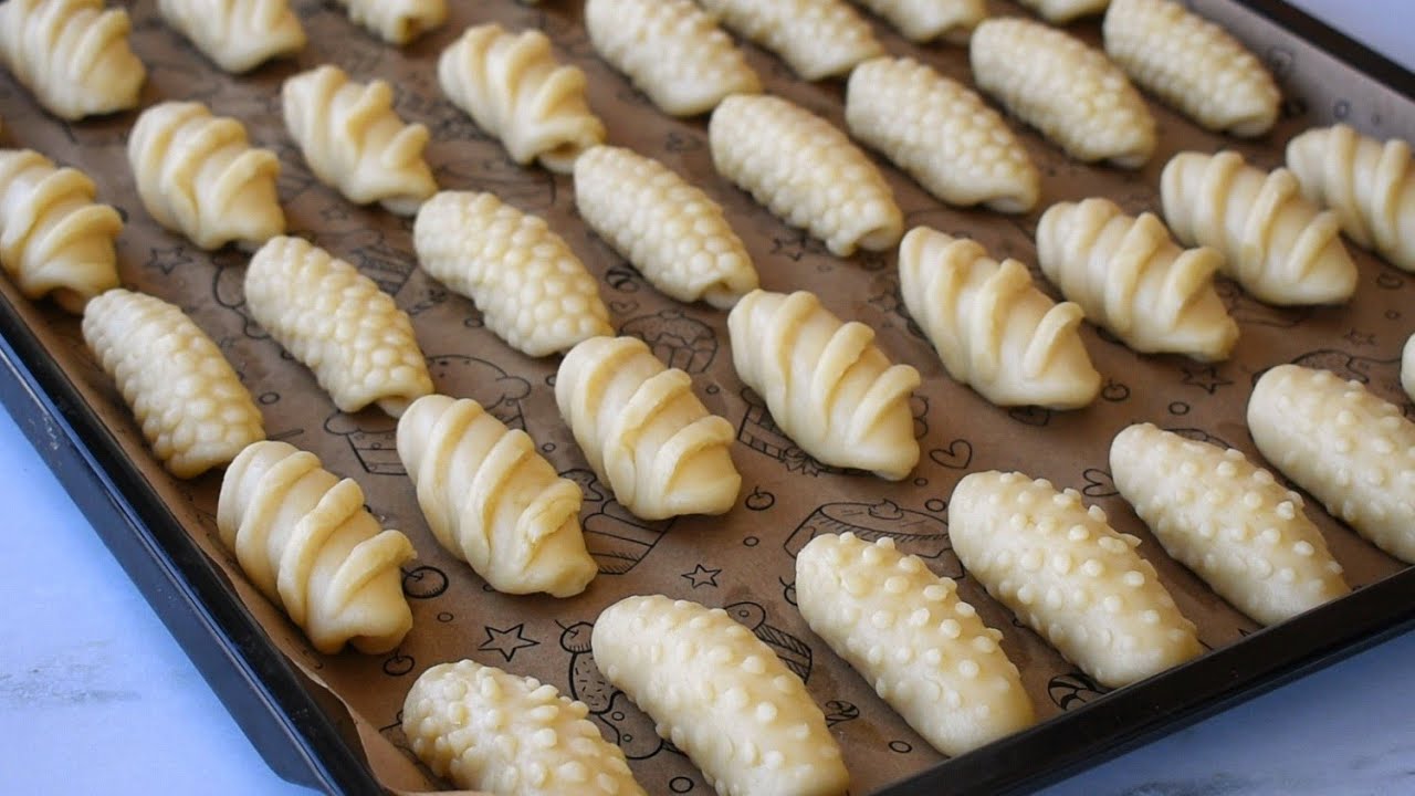 KALIP YOK ! Bu Kurabiyeleri Evimden Eksik Etmiyorum☑️ Daha Kıyırı Daha Gevreği Yok😃 Tuzlu Kurabiye