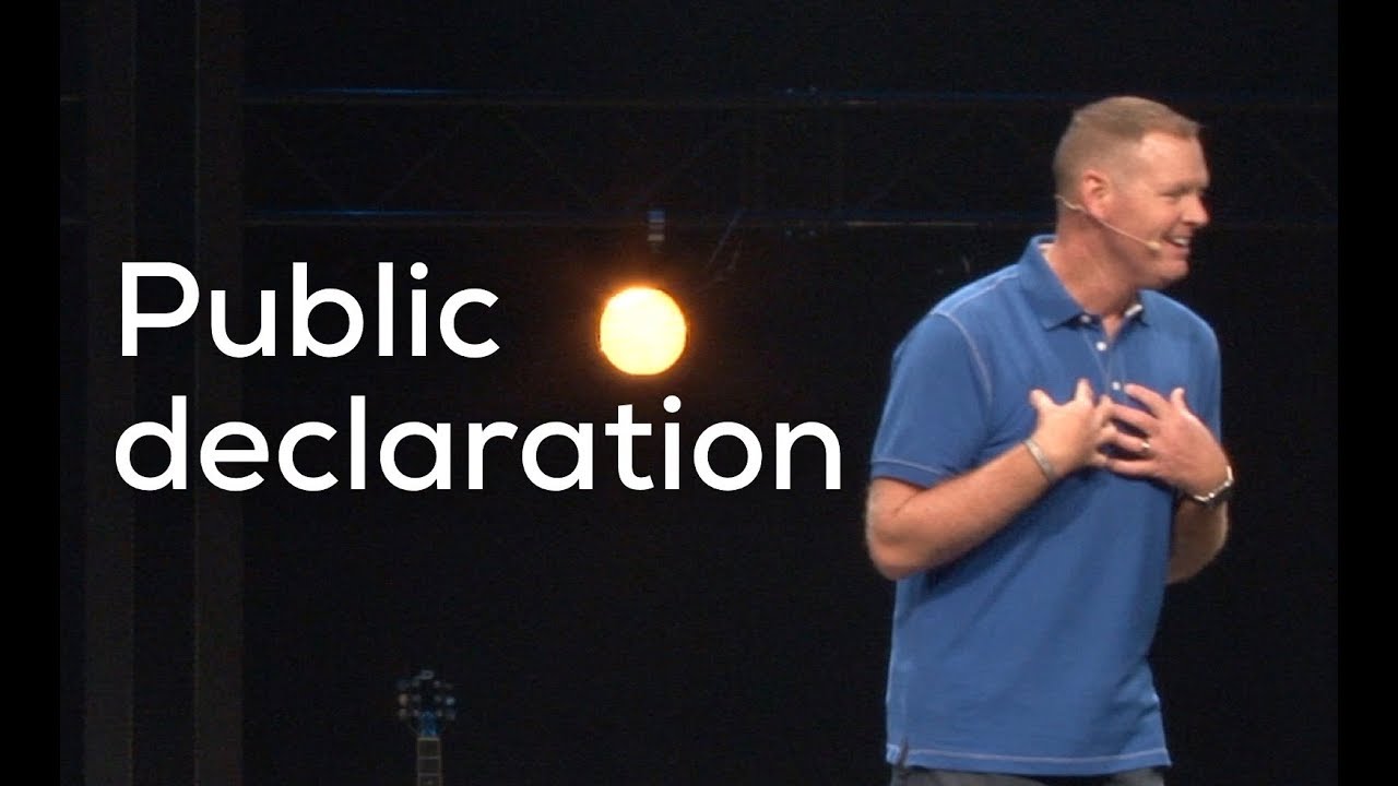 Public Declaration