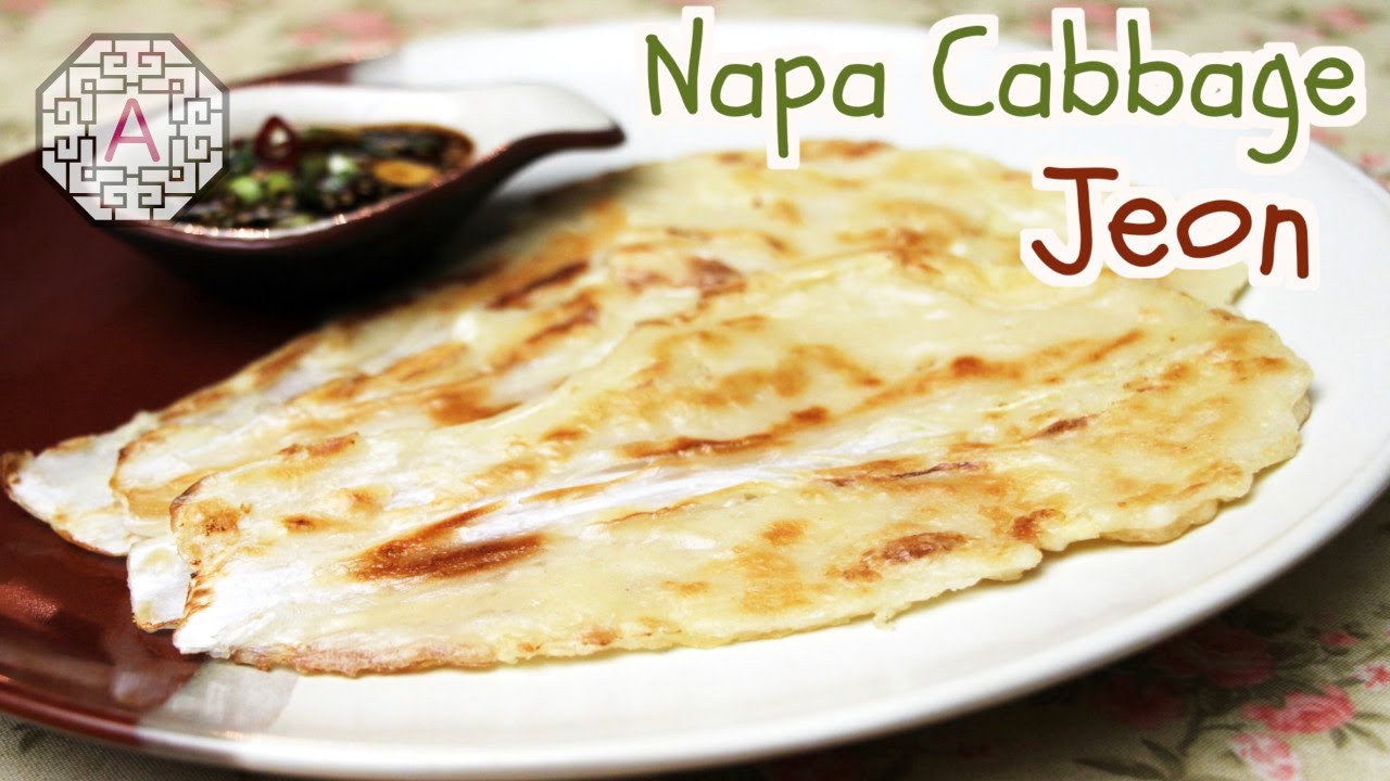 Korean Napa Cabbage Jeon (BaeChuJeon, 배추전) | Aeri's Kitchen