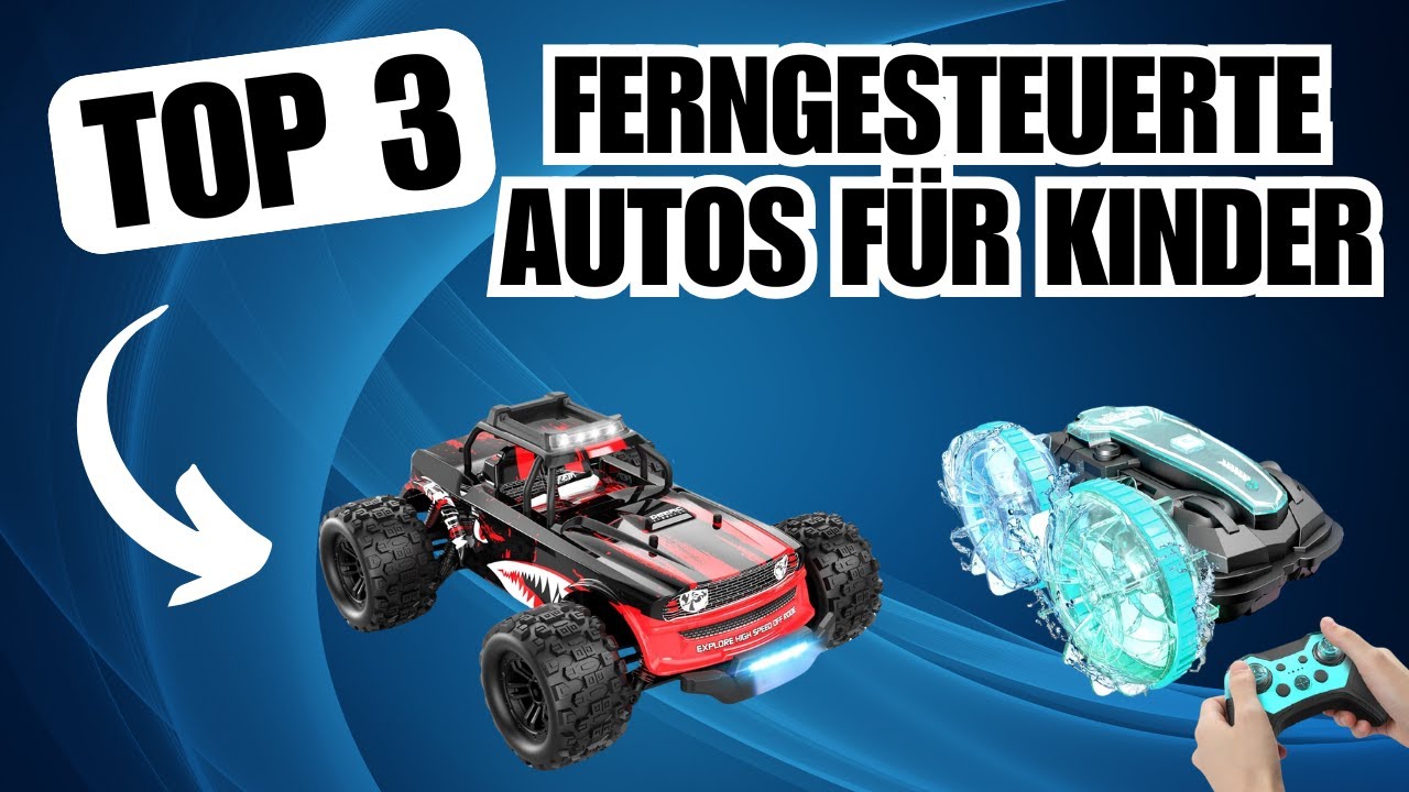 TOP 3 FERNGESTEUERTES AUTO F&Uuml;R KINDER | Spielzeug Testsieger im Vergleich
