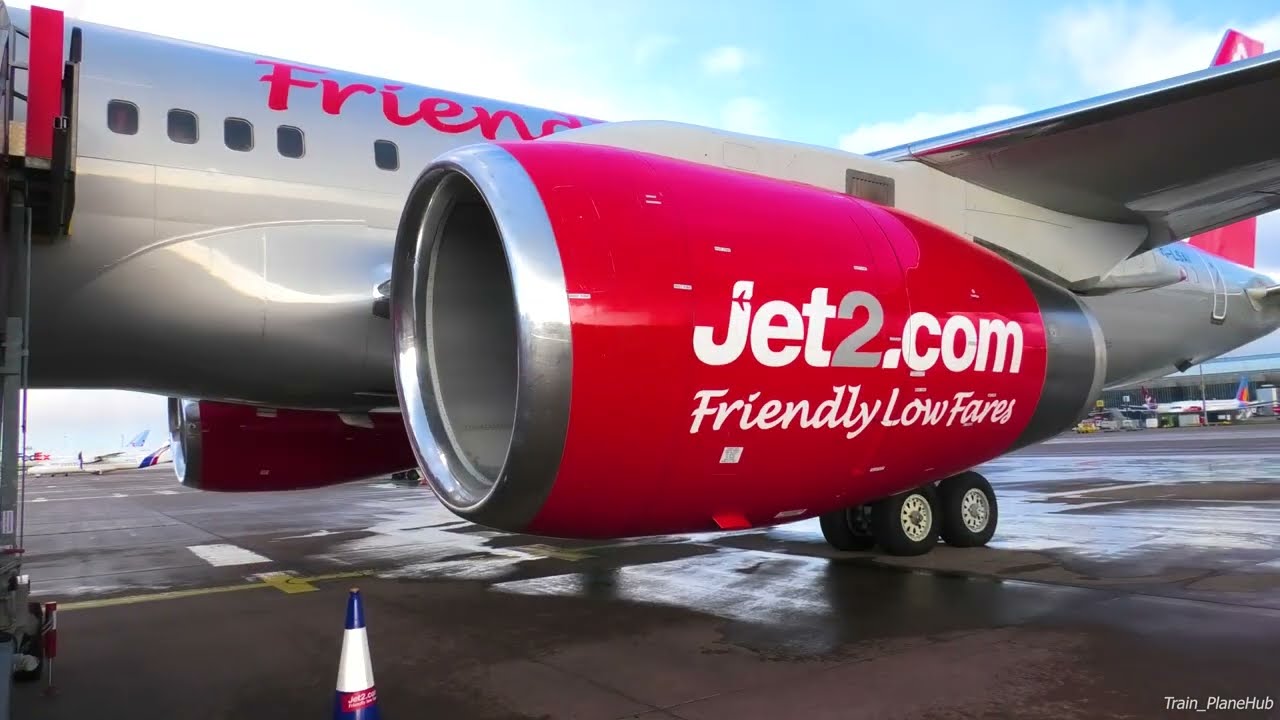 Jet2 Boeing 757-200 Manchester to Arrecife, Lanzarote
