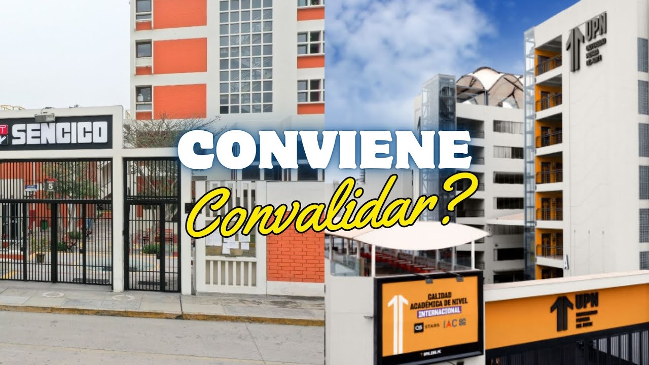 Como hice la CONVALIDACIÓN de mi carrera TÉCNICA con la UNIVERSIDAD 🇵🇪
