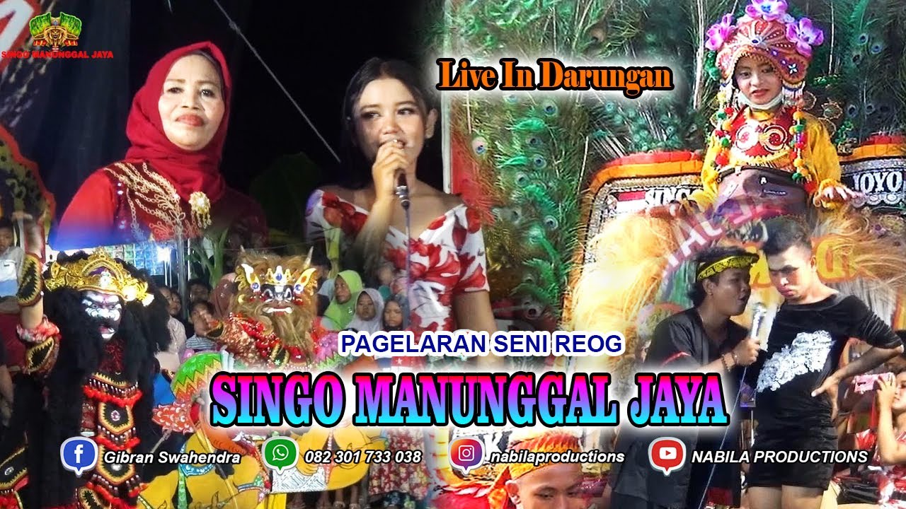 REOG SINGO MANUNGGAL JAYA LIVE DARUNGAN MALAM #2022