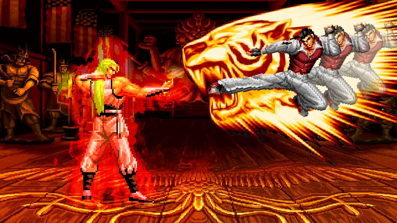 [KOF Mugen] Andy Bogard Team vs Robert Garcia Team
