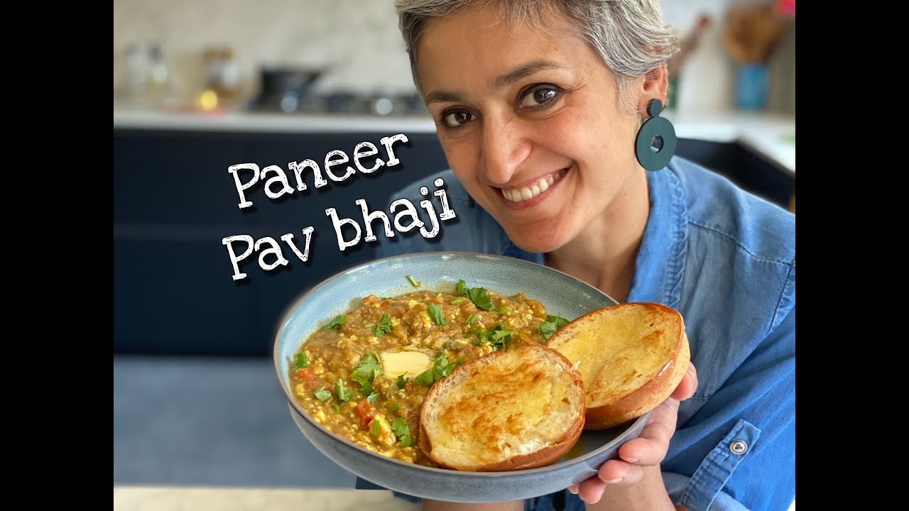 PANEER PAV BHAJI in 30 minutes | 30 Minute Indian | Quick pav bhaji at home | Food with Chetna