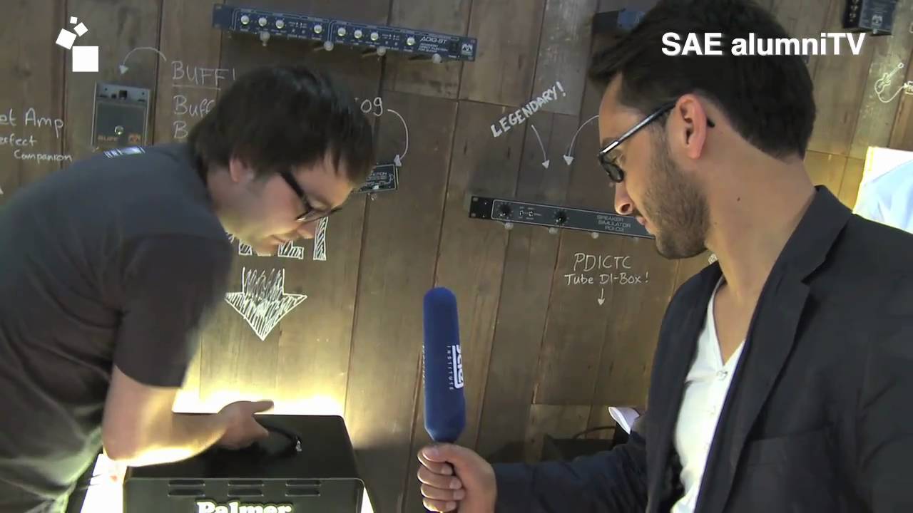 Palmer auf SAE alumniTV @ Musikmesse 2011