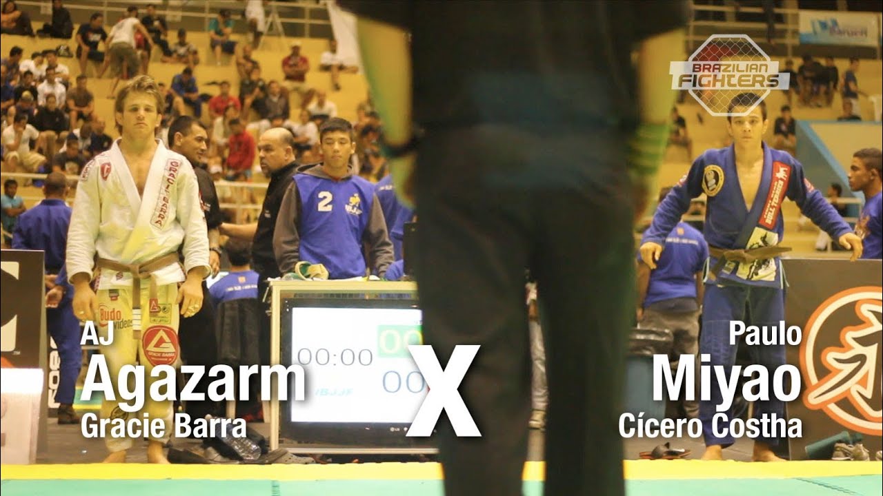 Brazilian Fighters: AJ Agazarm vs Paulo Miyao - Campeonato Brasileiro de Jiu Jitsu 2013