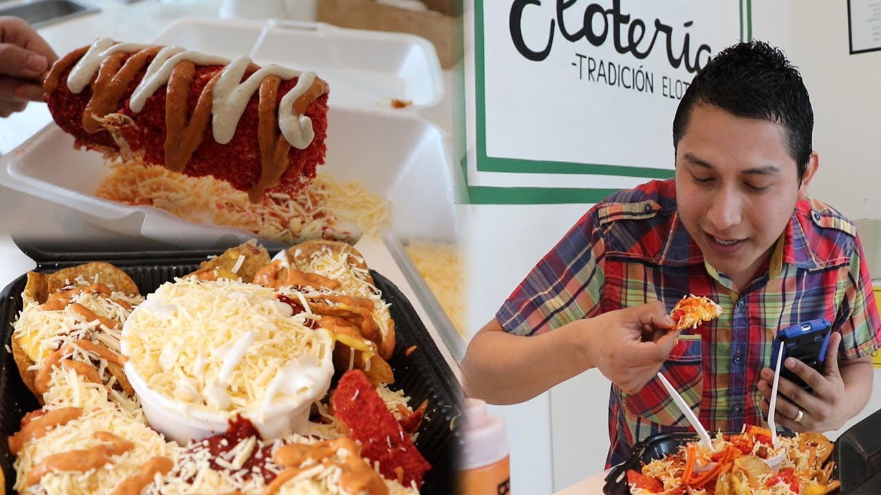 Probando ELOTES PREPARADOS en la ELOTERÍA REYNOSA