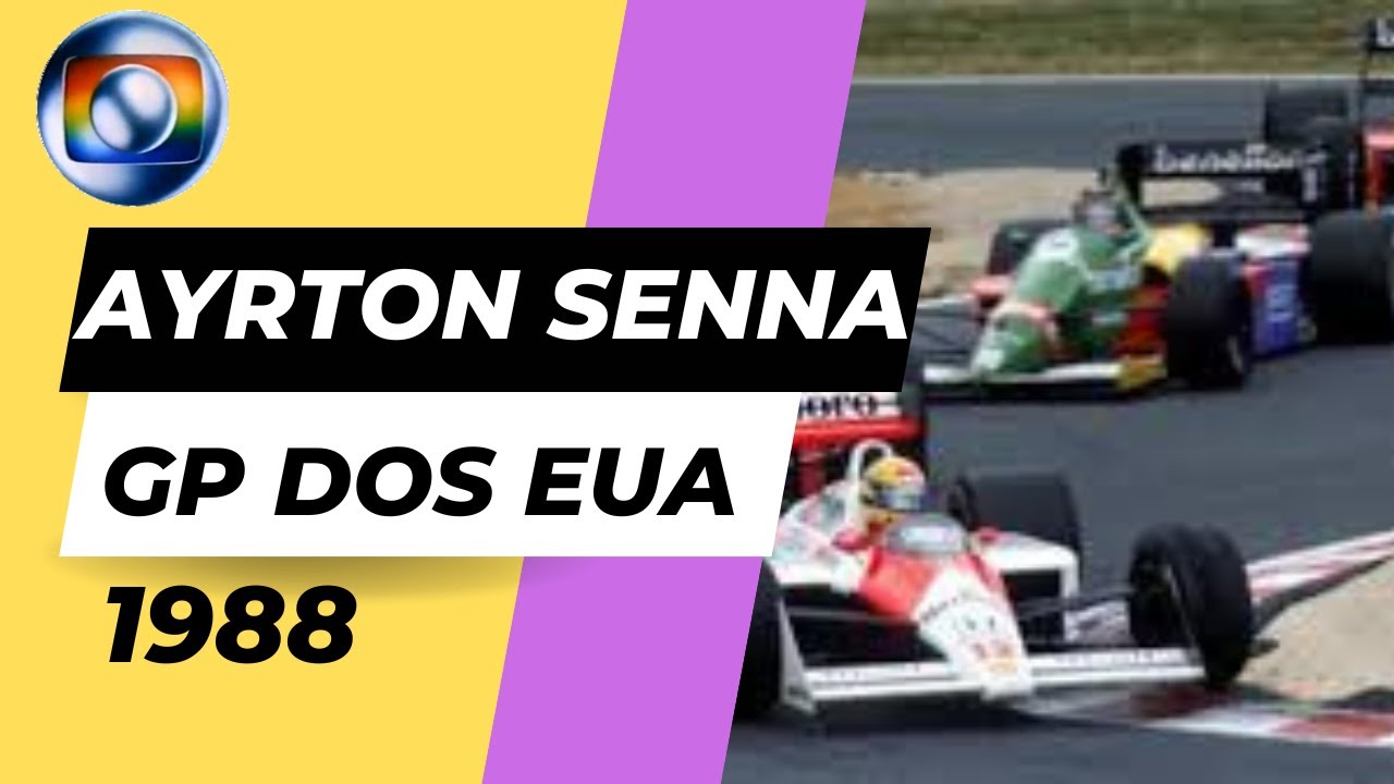 Ayrton Senna GP dos EUA 1988