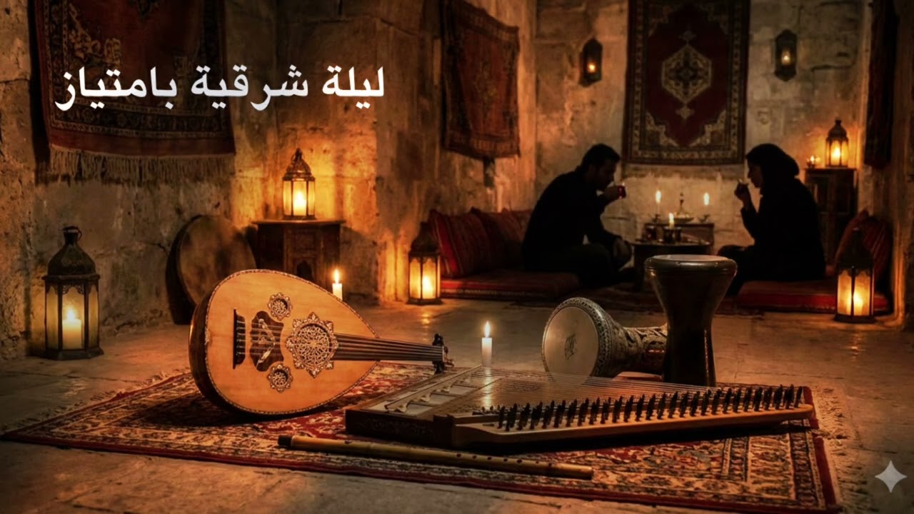 When the night is quiet... ✨ 1 Hour Oriental Lofi | Soulful Oud & Chill Rhythms