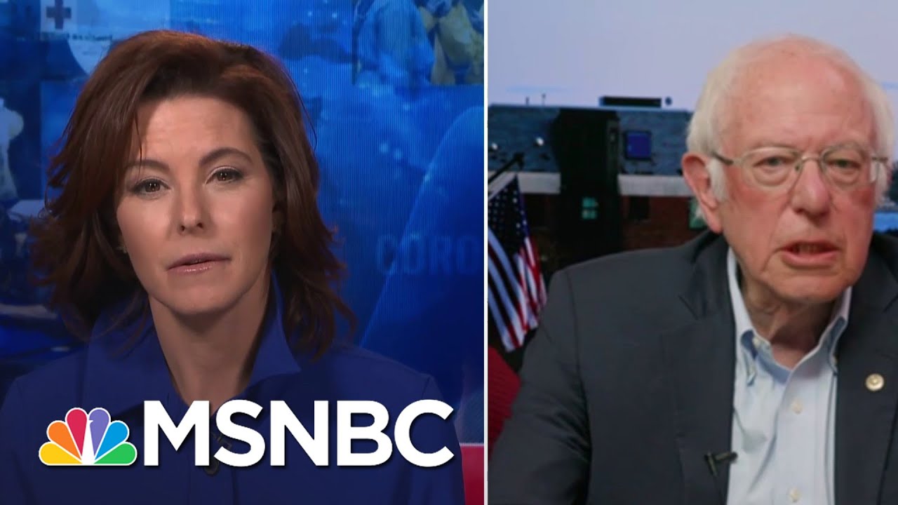 Sen. Sanders: 'How Great Is An Economy Where People Go Into Desperation?’ | Stephanie Ruhle | MSNBC