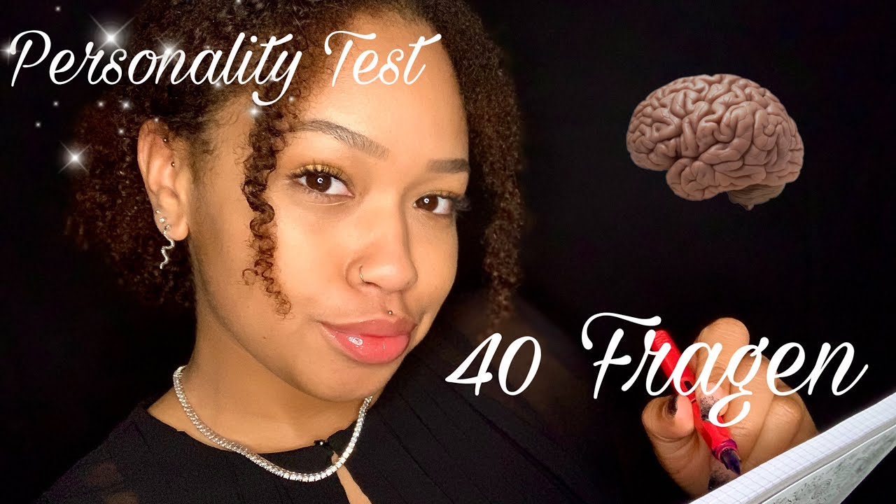 ASMR | Personality Test 🧠 | Ich stelle Dir 40 Fragen💡 | DivineWhispers✨