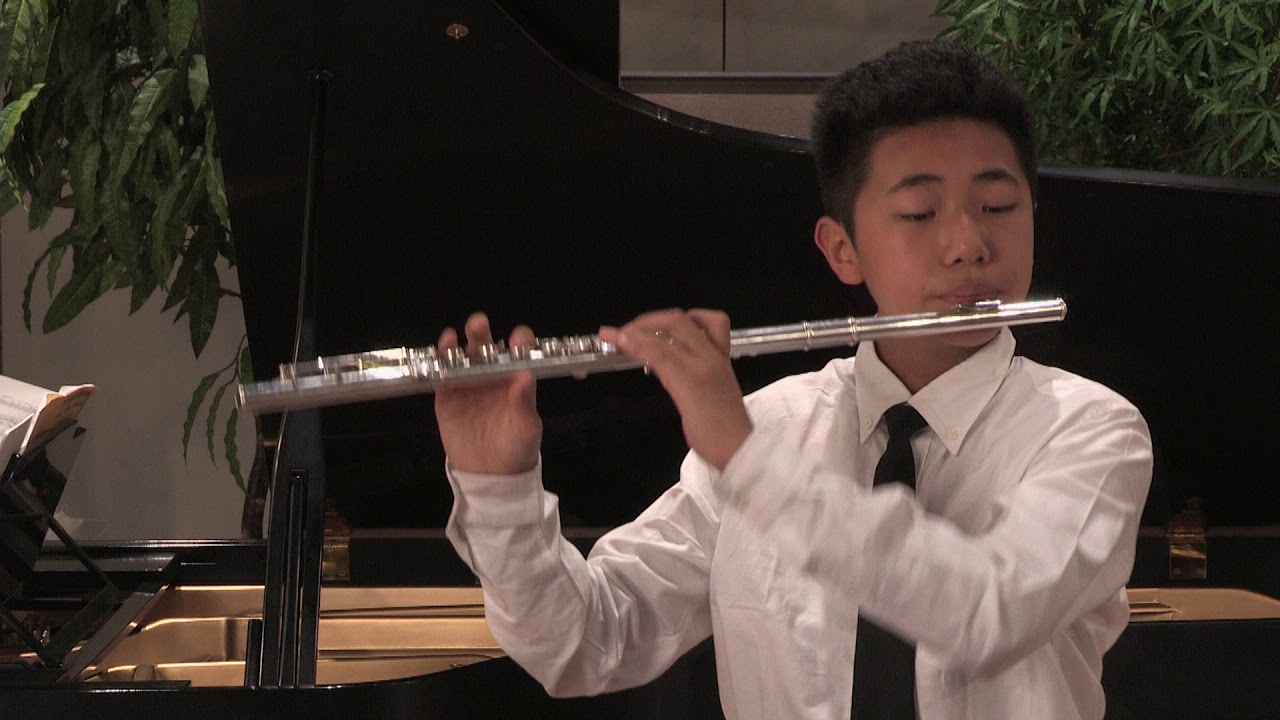 Opus 4 Studios: Steven Zhang, flute - Sonata in F Major: Vivace/Allegro by Georg Philipp Telemann