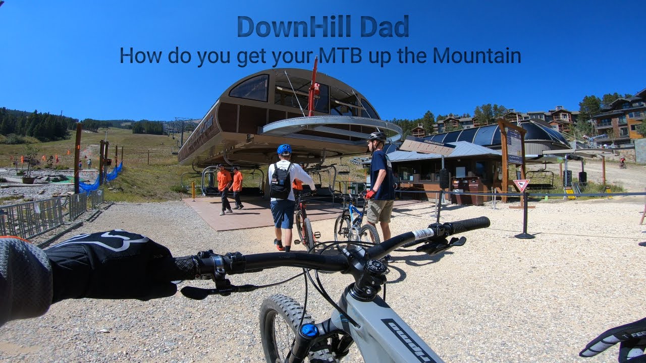 How to get your MTB up the Mountain by Chairlift Breckenridge Colorado on the Colorado Superchair
