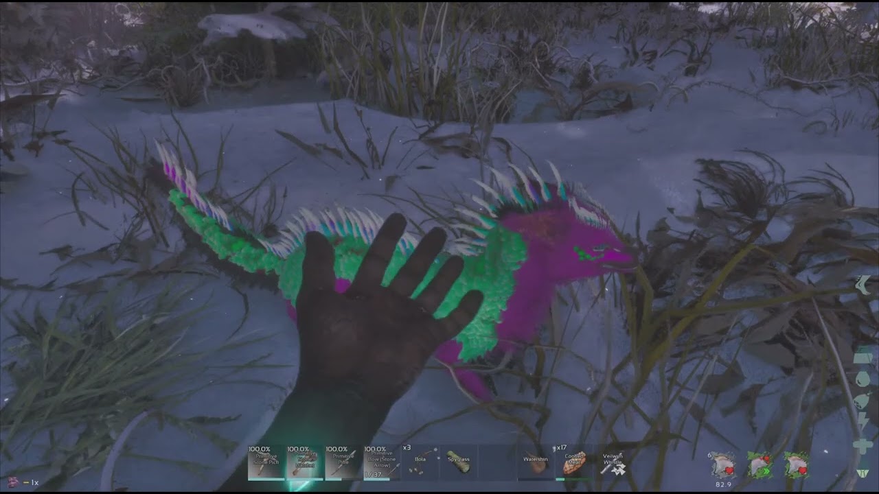 I tamed a level 140 Parasaur and l'm moving