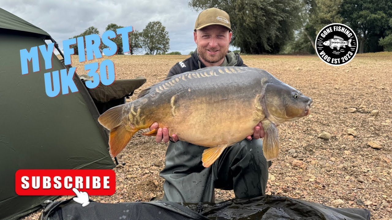 Target Achieved! 30lb+ UK Carp from Naseby Reservoir 