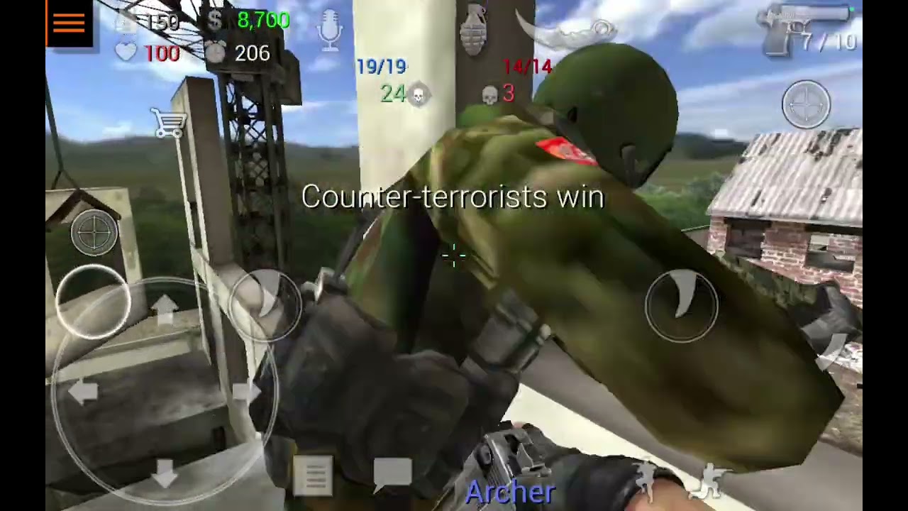 Doing the only pistol challenge
