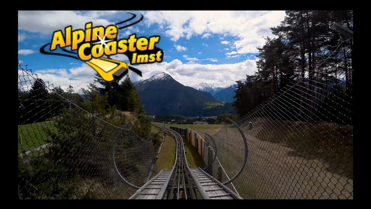 4k Alpine coaster Imst Austria 2019