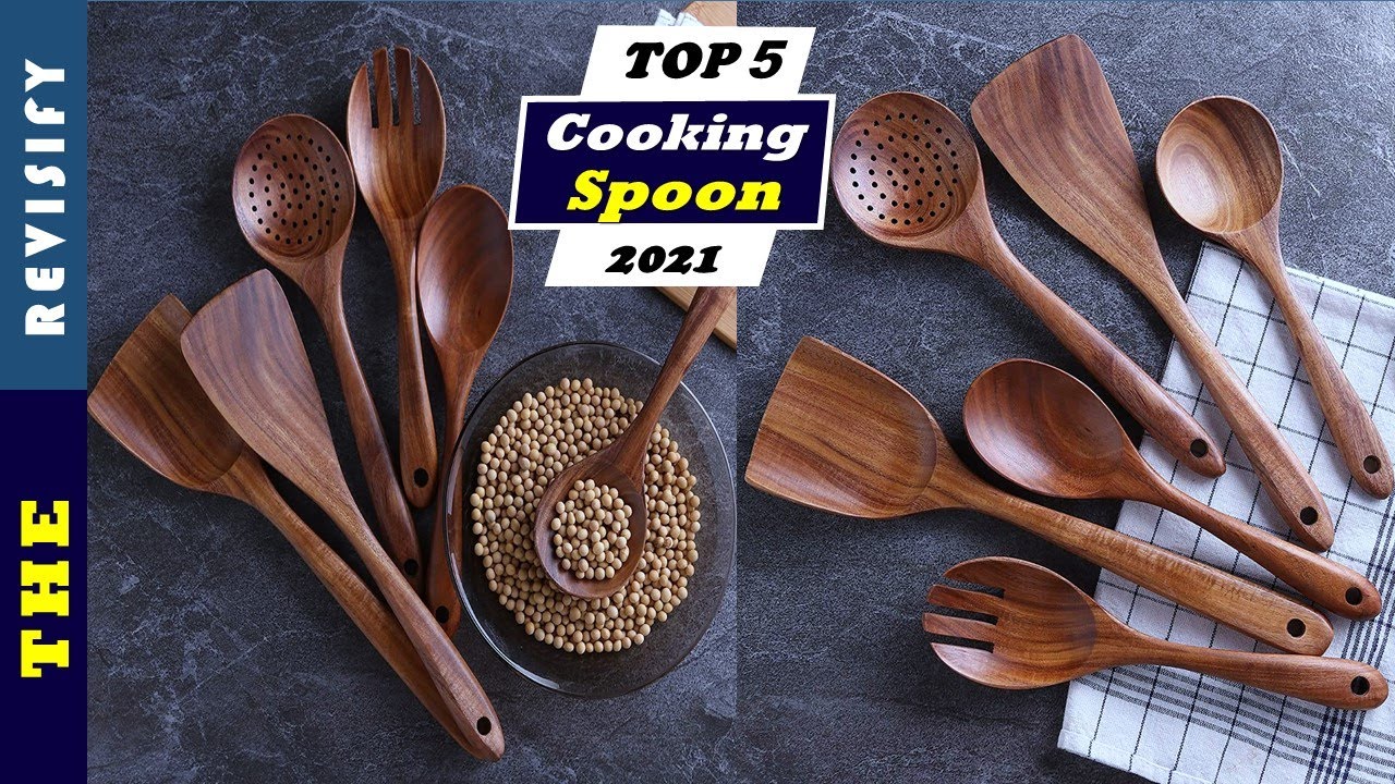 ✅ Top 5: Best Wood Spoons For Cooking On Amazon 2024 [Tested & Reviewed]