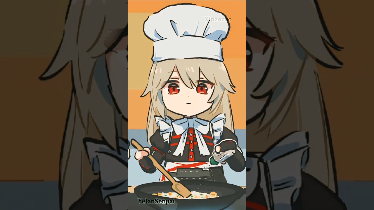Jane Doe Helps Rina To Cook Dinner [ Zenless Zone Zero Comic ]