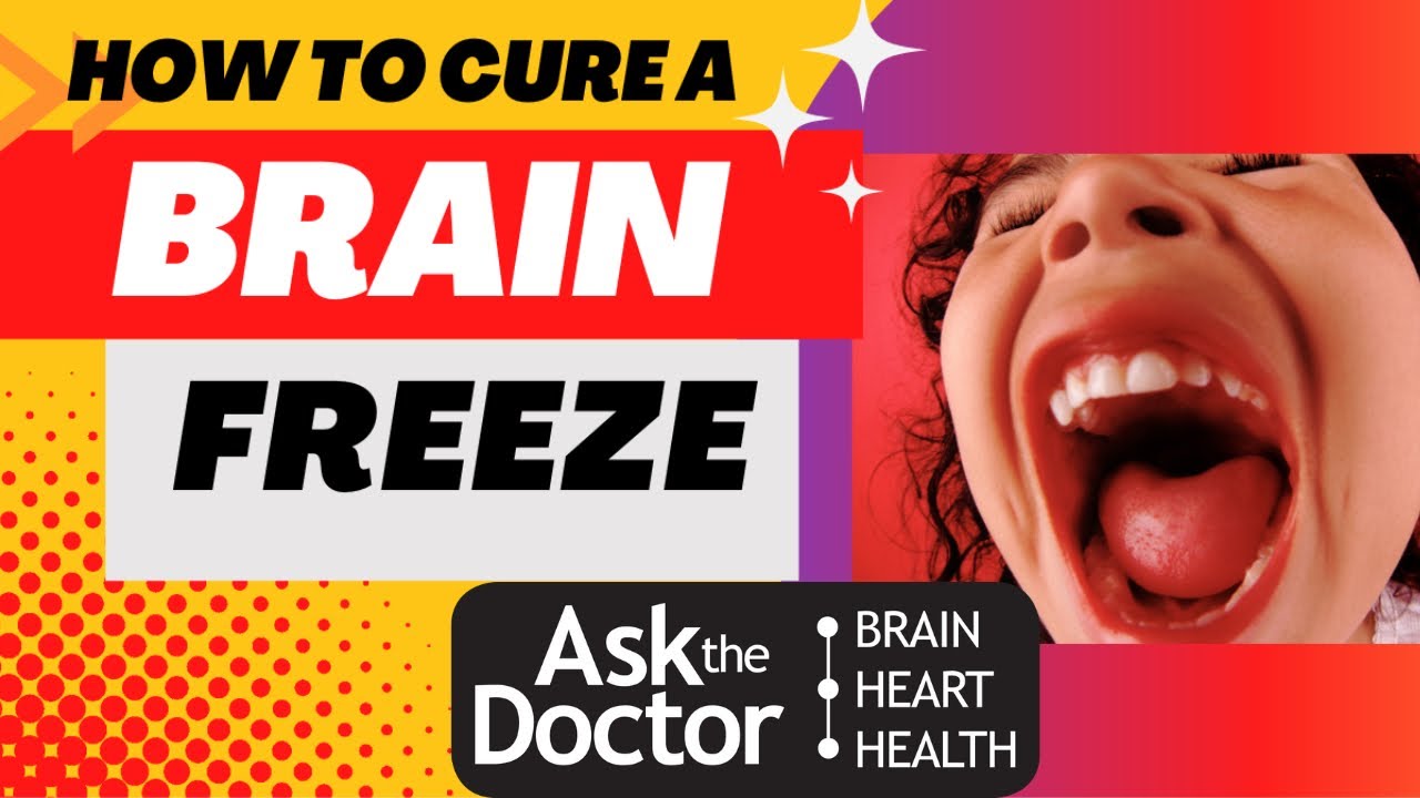 Stop a Brain Freeze Immediately! Brain Doctor teaches how to cure a brain freeze in one breath.