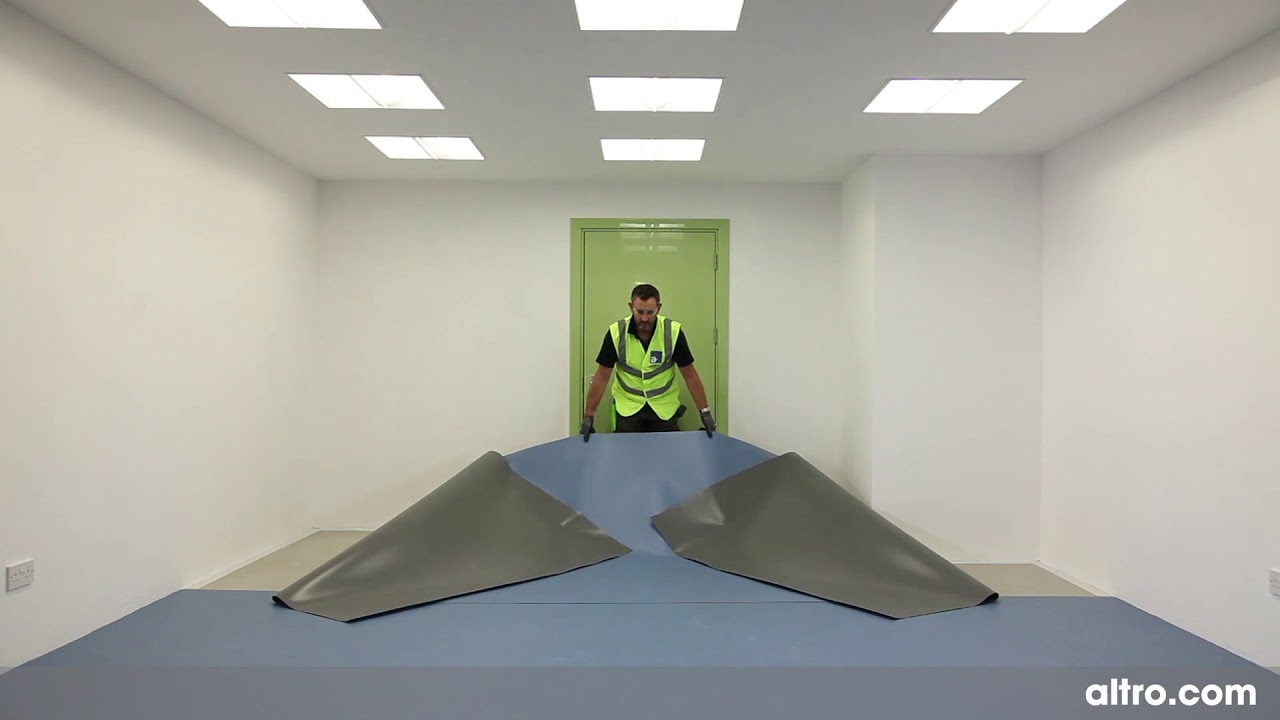 Installing Altro adhesive-free floors and main seam welding | Altro Americas
