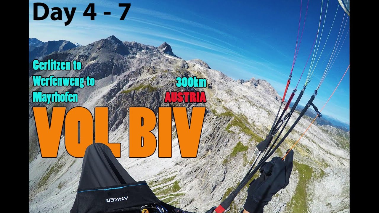 Austrian Vol Biv Paragliding Adventure part 2