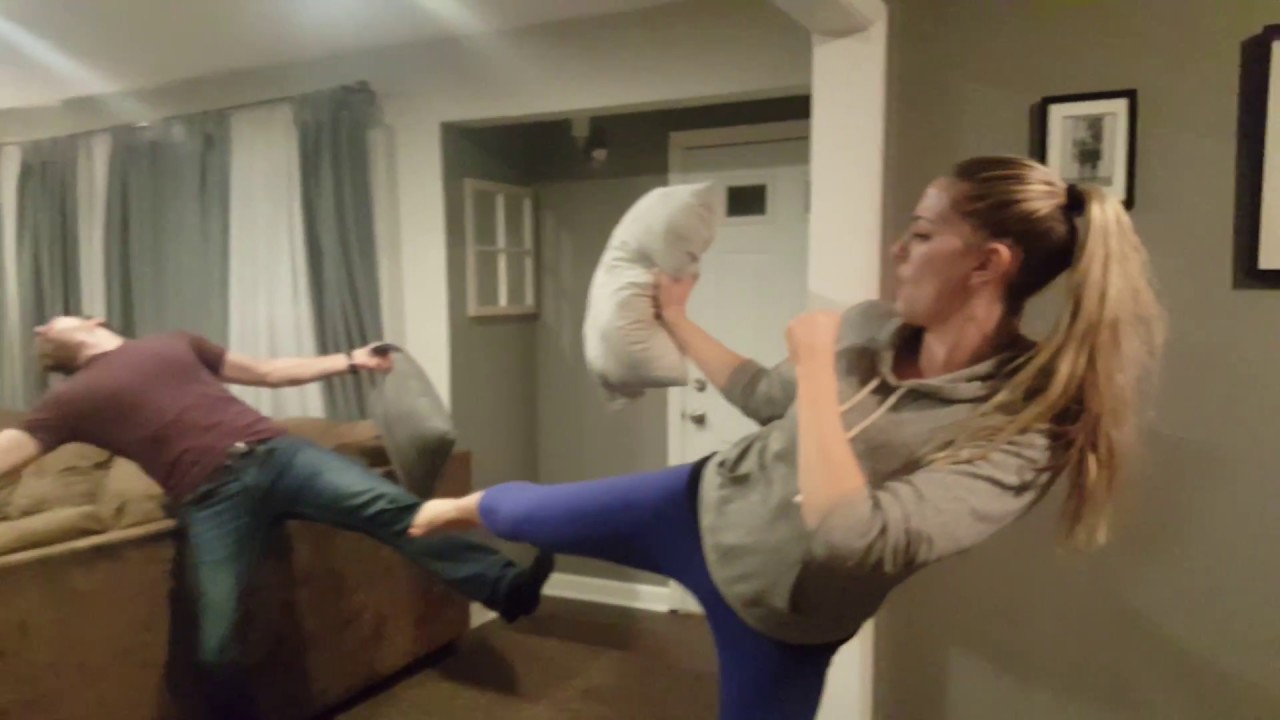 Pillow Fight Mannequin Challenge