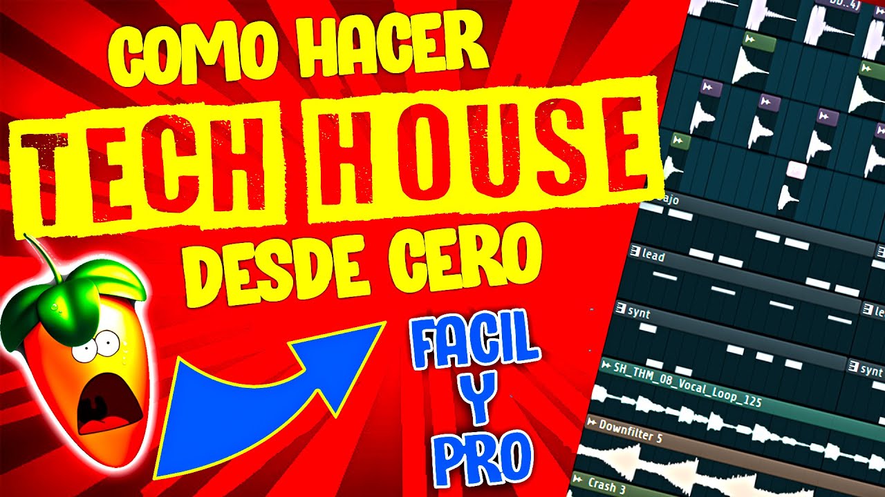 👉COMO HACER TECH HOUSE en FL STUDIO PASO A PASO