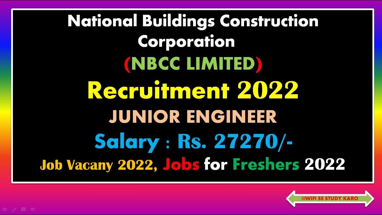 Government jobs 2022 : NBCC Recruitment 2022|Freshers|Job |Jobs |Job vacancy 2022|Latest Job