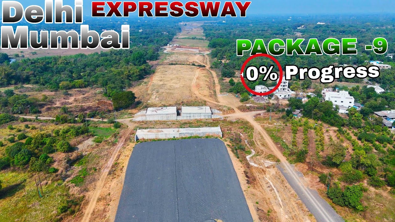 Delhi Mumbai Expressway Complete More 4 Years/ Package -9 Vapi To Valsad 📍 Gujarat 