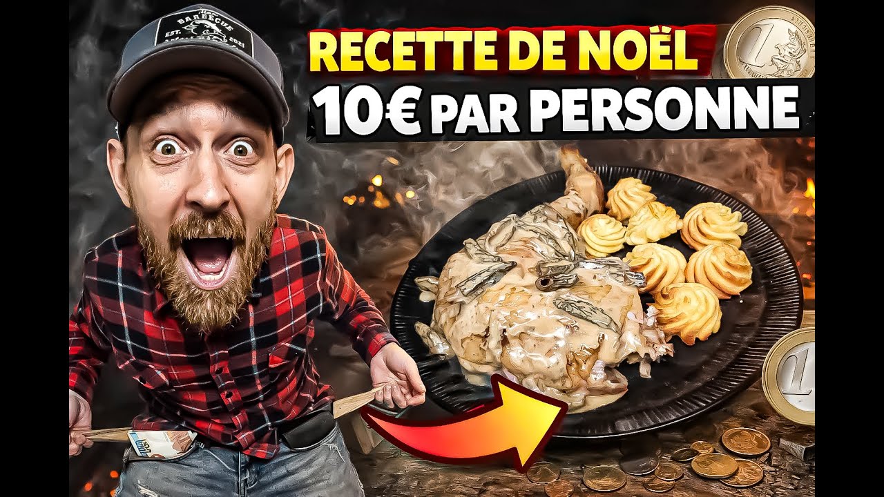 Repas de Noël au Barbecue pour 10 euros par personne !